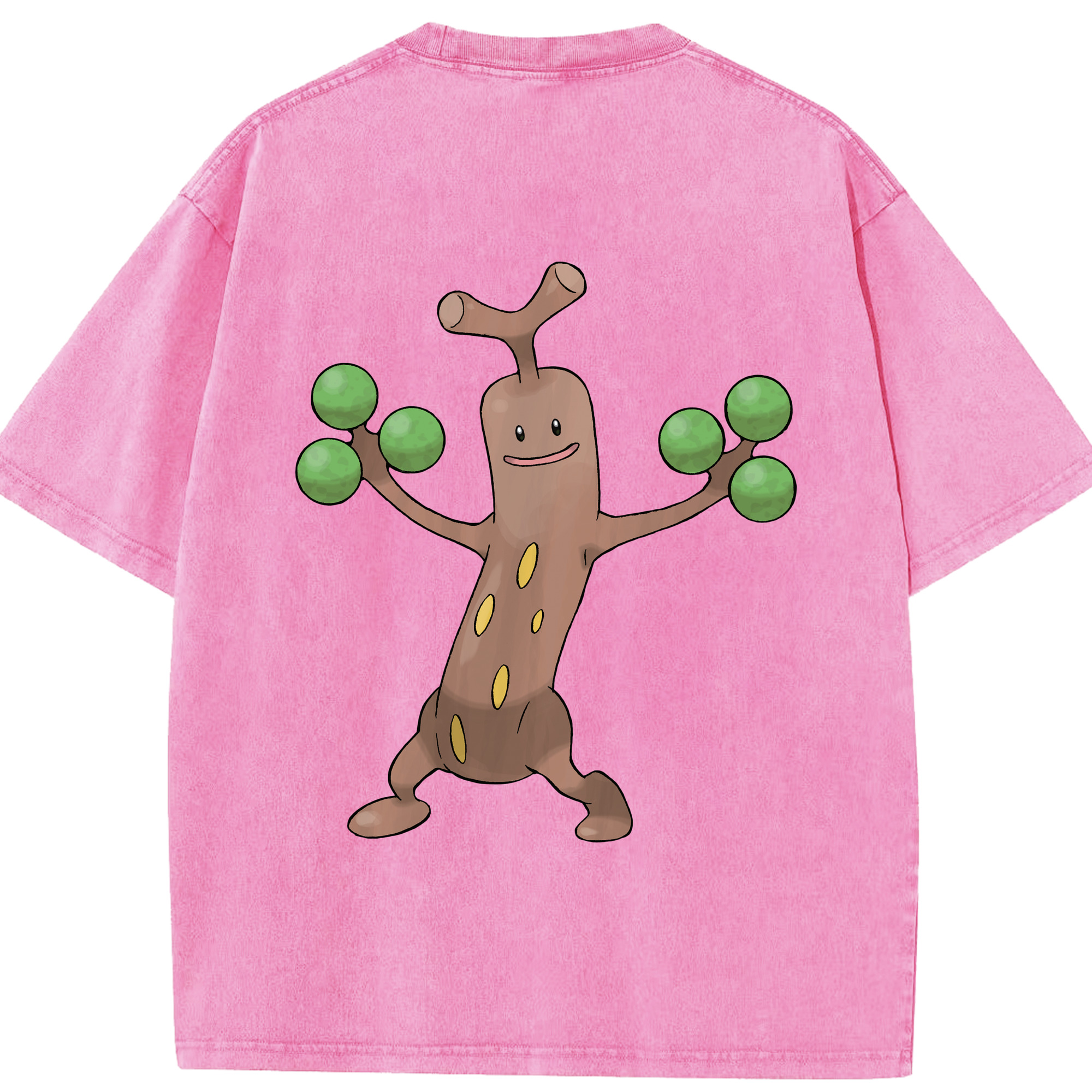 （画像用） ポケットモンスター Pokémon 綿100% ヴィンテージ風 半袖Tシャツ（背面プリント）